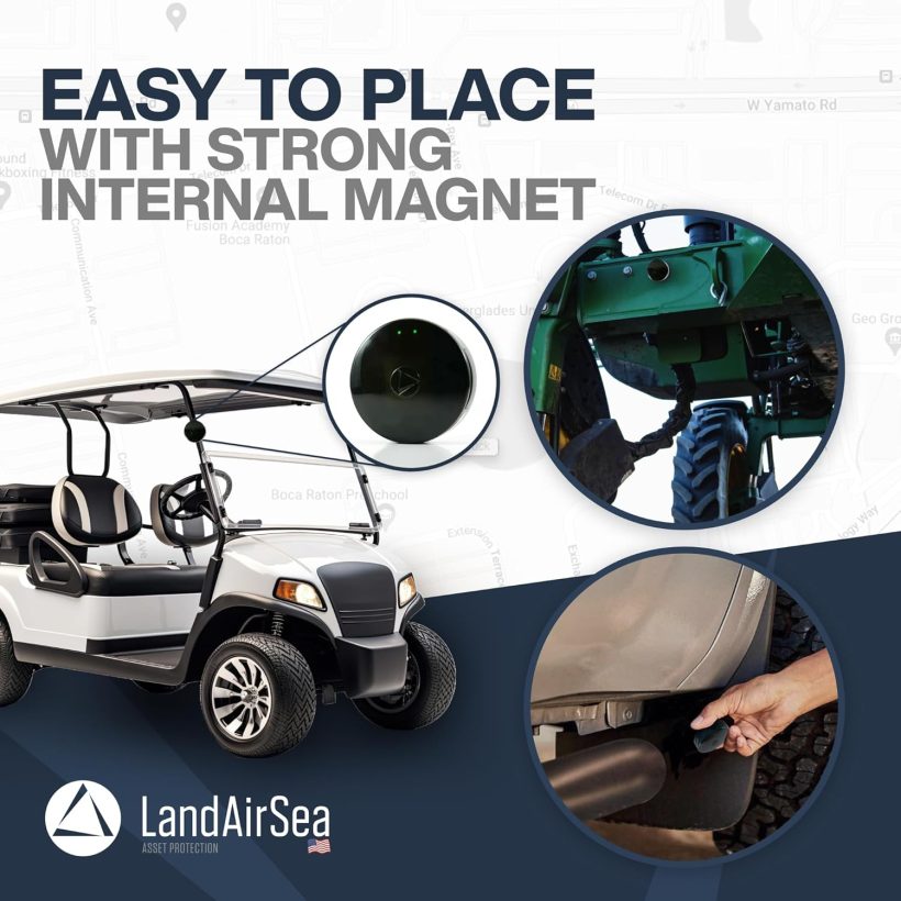 LandAirSea 54 GPS Tracker - Made in the USA from Domestic & Imported Parts. Long Battery, Magnetic, Waterproof, Global Tracking. Subscription Required - Image 8